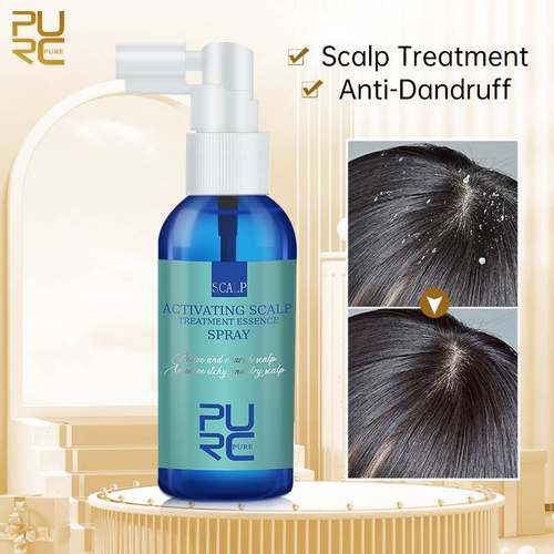 Hair Scalp Treatment Essence Spray Anti-Dandruff Smoothing S