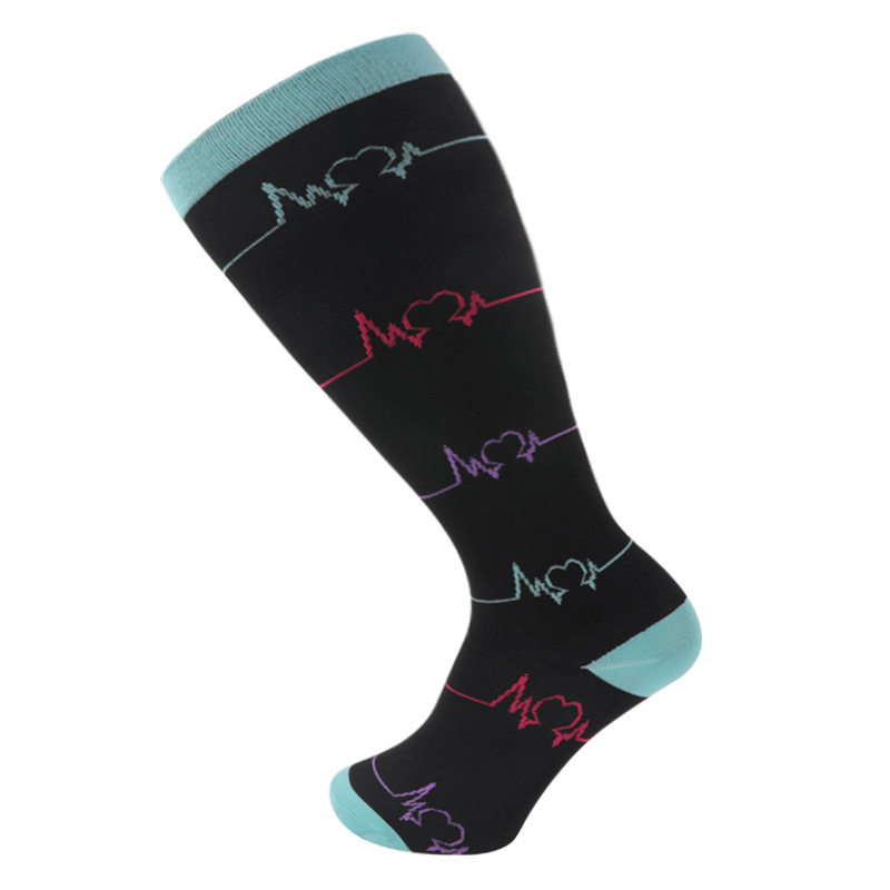 Plus size stretch socks sports socks Workout socks加大码袜子