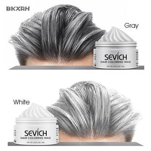 temporary hair color wax men diy mud One-time Molding Paste