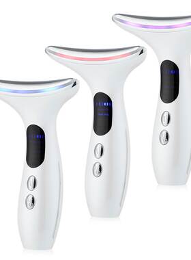 Microcurrent Face Neck Beauty Device LED Photon Firming Reju