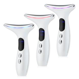 Microcurrent Face Neck Beauty Device LED Photon Firming Reju