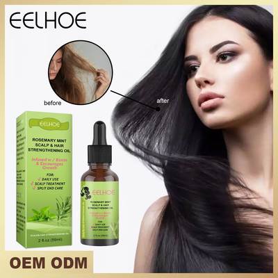 rosemary mint hair strengthening oil hair growth fluid scalp