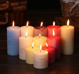 2pcs scented candles craft gift candle wax smokeless 5*5cm