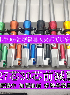 电动车前减震27/30/31芯小牛U+B N1S麦铃V12酷奇009奇迹牛避震器