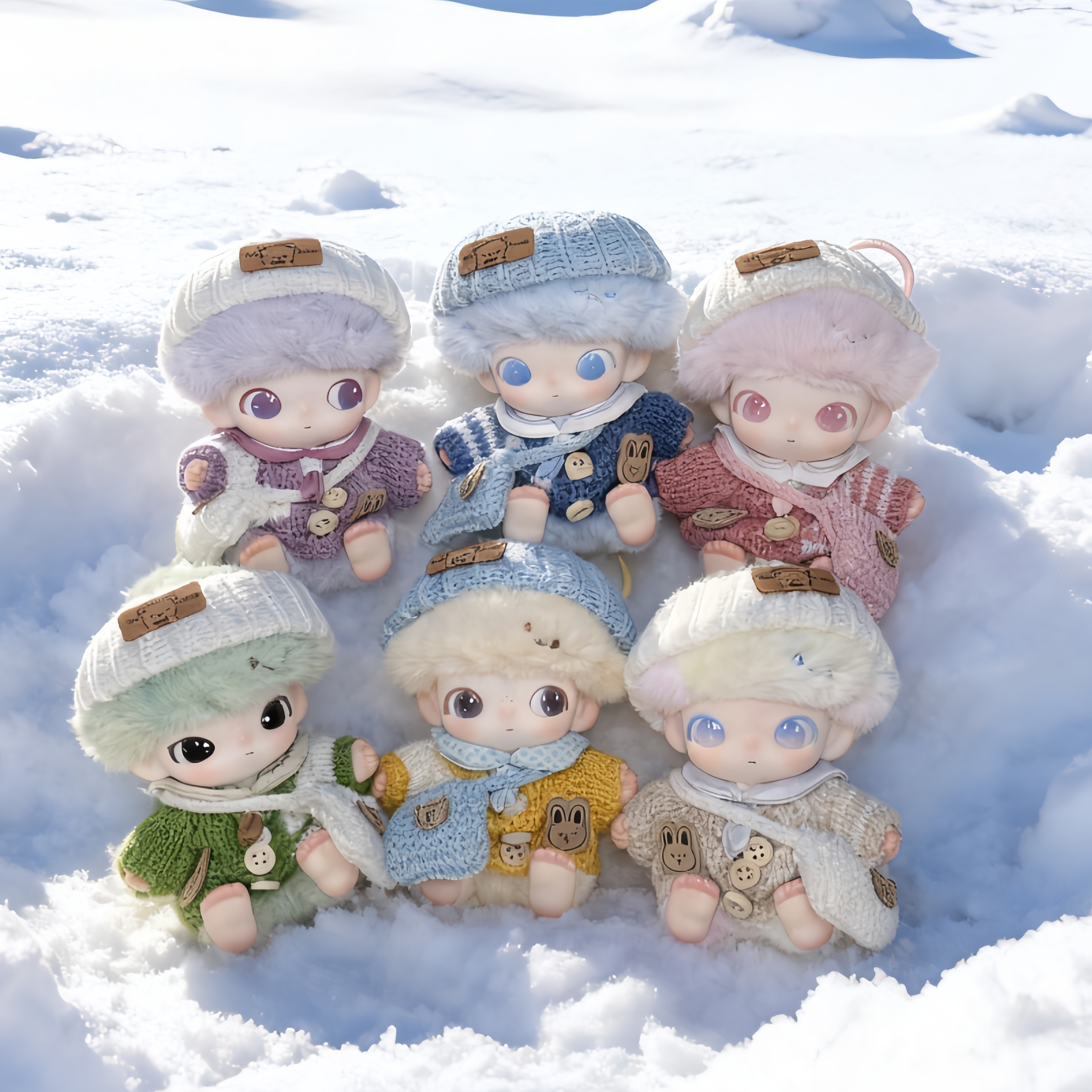 【毛衣合集】Dimoo新生日记娃衣冬季手工钩织毛衣多色可选可爱