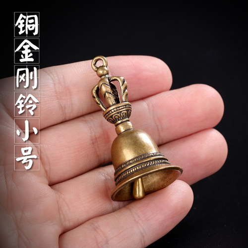 五股法器仿古莲花降魔金刚铃