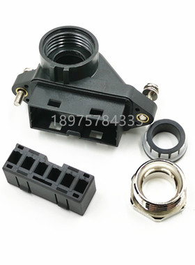 发那科动力接头 A06B-6114-K220S 插头直头 1473063-2 2345834-2