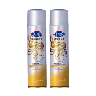 好迪精华亮发喷雾持久保湿改善干枯毛躁柔顺护发发油160ml*2瓶