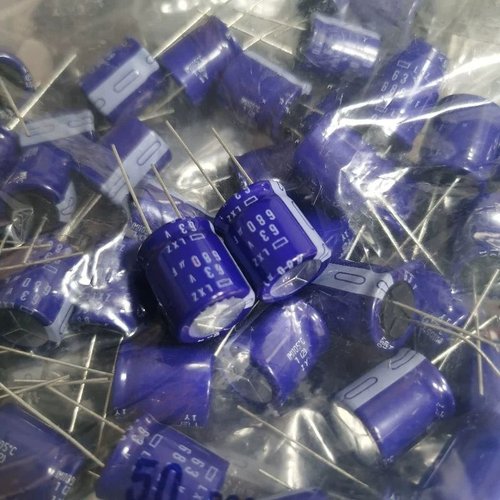 63V680UF 18X20 日本黑金刚LXZ 蓝袍 高频 原装电解电容 680UF63V