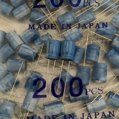 35V100UF 10X13 尼吉康 BT系列 125度 原装 电解电容 100UF35V