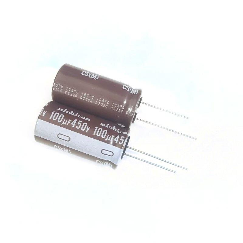 450V100UF 18X35 尼吉康CS 高频长寿命 原装电解电容 100UF 450V