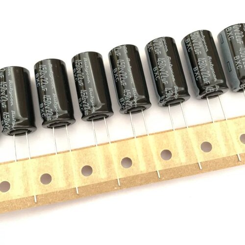 450V22UF 12.5X25 红宝石 BXC排带高频低阻原装电解电容 22UF450V