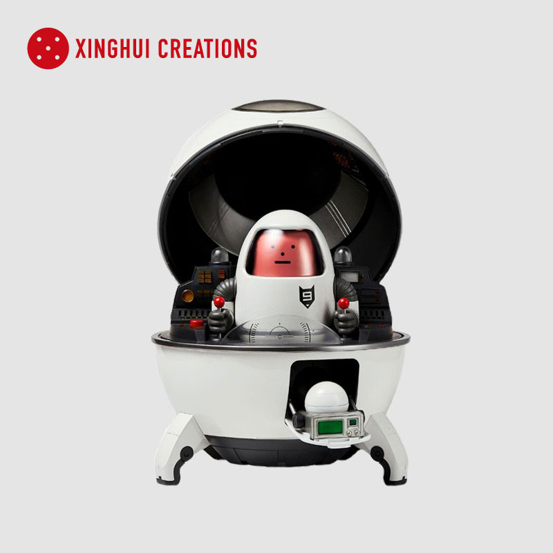 幸会潮玩SML-太空船限量公仔