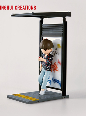 幸会潮玩 SML X BTS-花样年华-防弹少年团公仔闵玧其金硕珍摆件