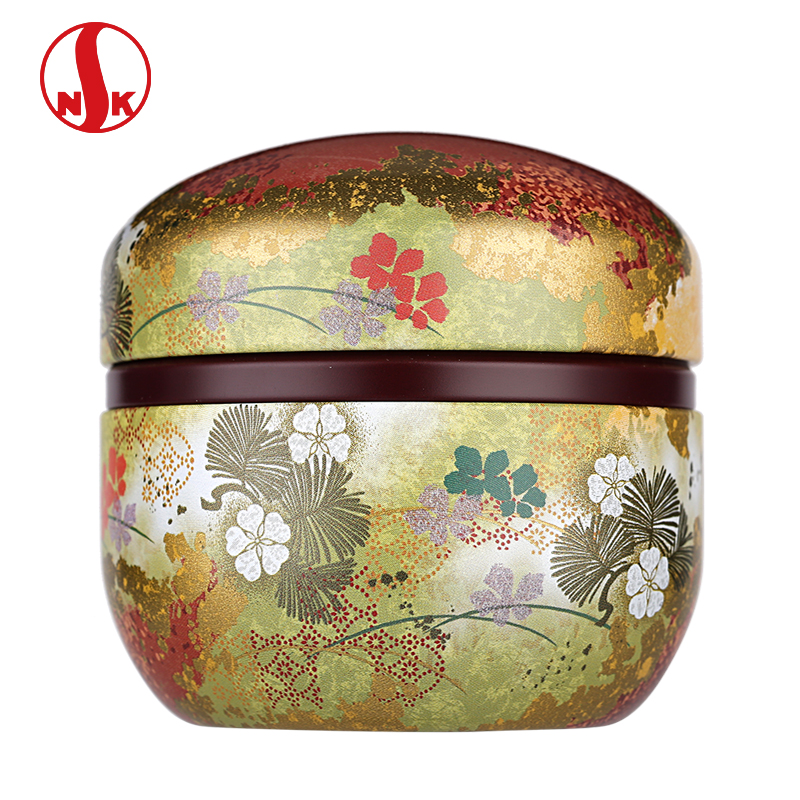 日本NITTOH食品级镀锡马口铁茶罐