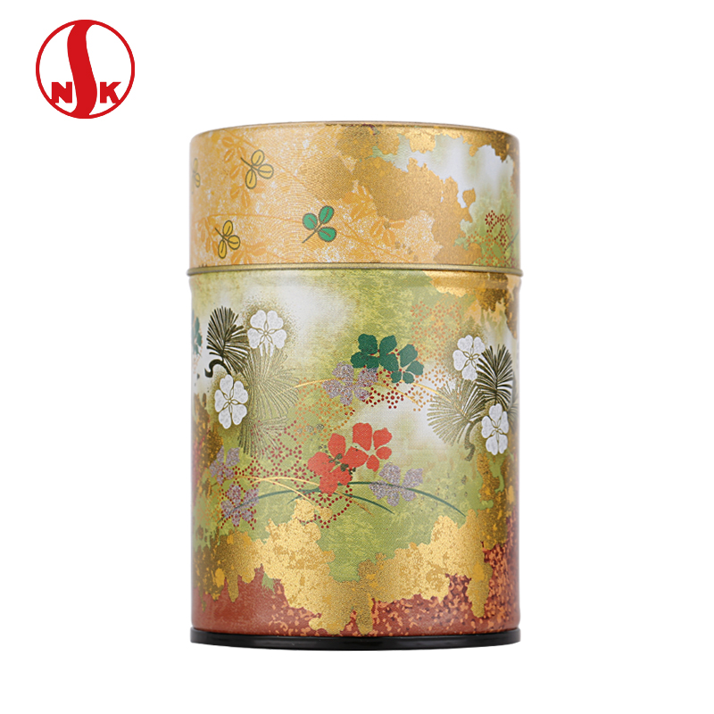 日本NITTOH食品级镀锡金属茶叶罐