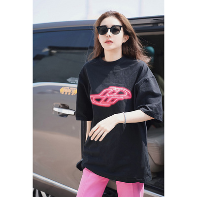 HACR赵让喻言同款霓虹超跑短袖