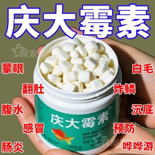 炸鱗 慶大霉素魚用金魚錦鯉消毒爛尾爛鰭進口專用爛身藥病魚藥正品
