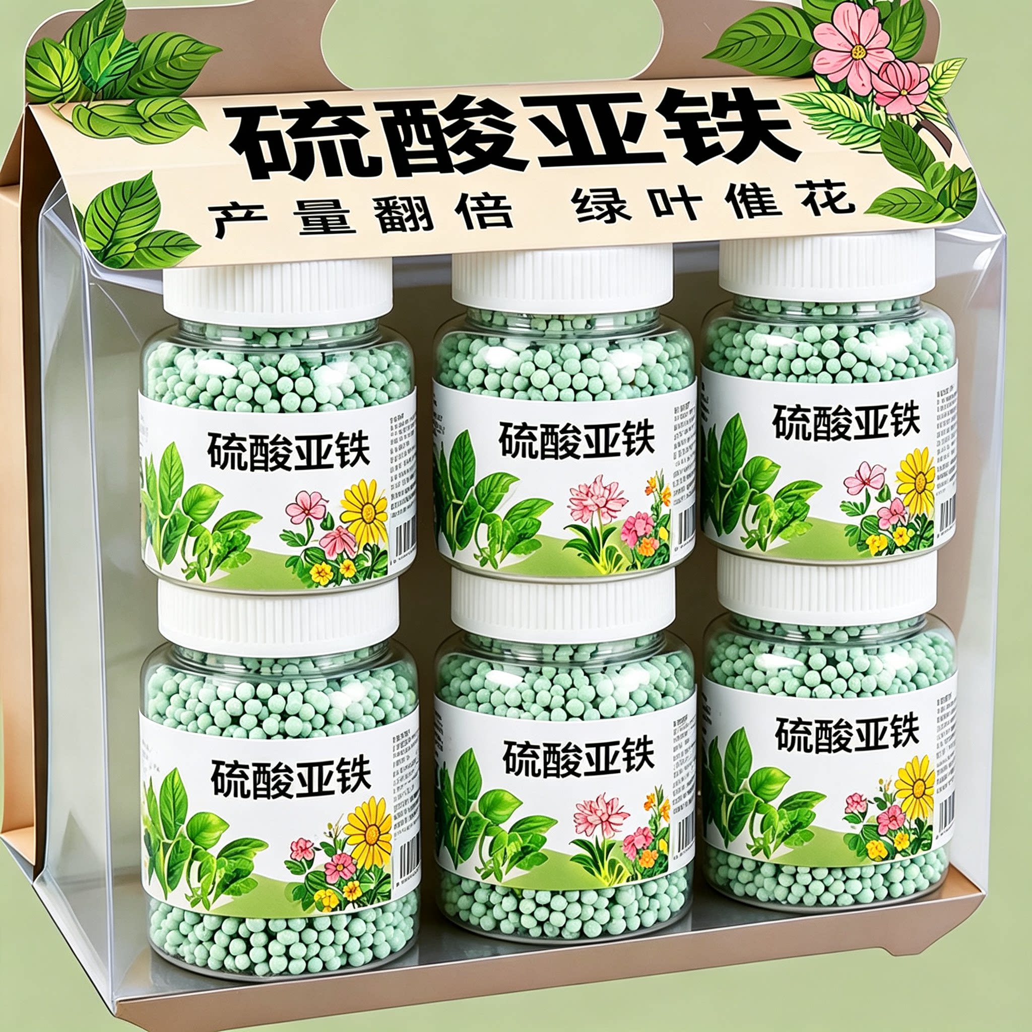 植物补铁【硫酸亚铁】种啥都能活