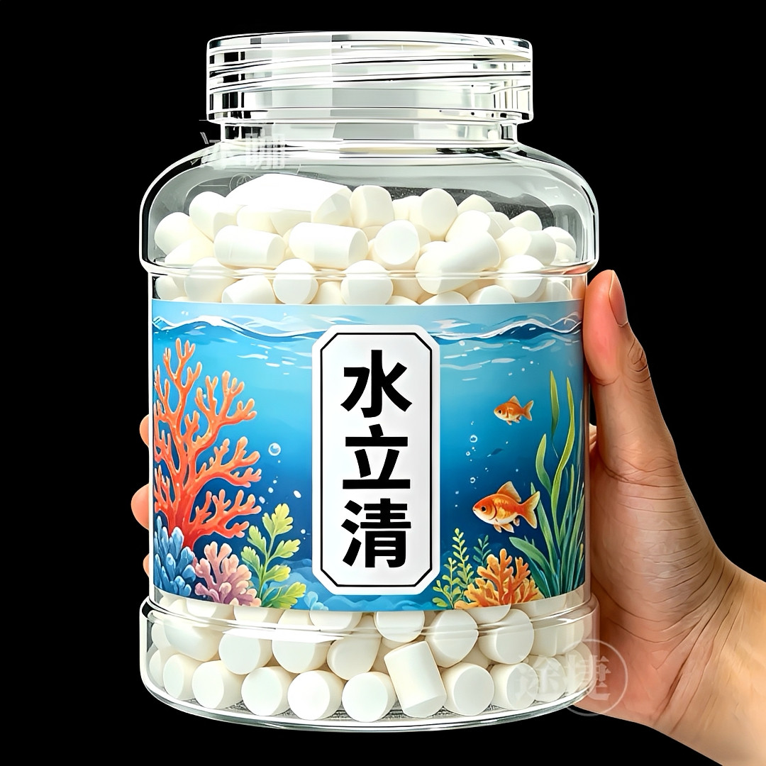 净水神器【养鱼水立清鱼缸像镜子