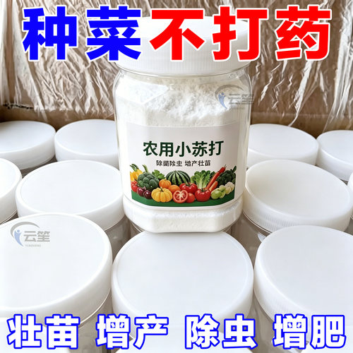 农业小苏打【增产又提质叶片肥厚