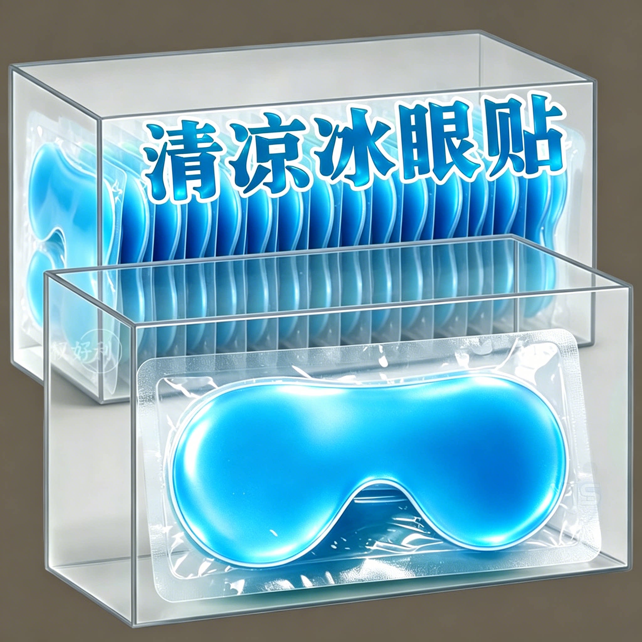清凉冰凉眼贴熬夜舒缓缓解酸胀