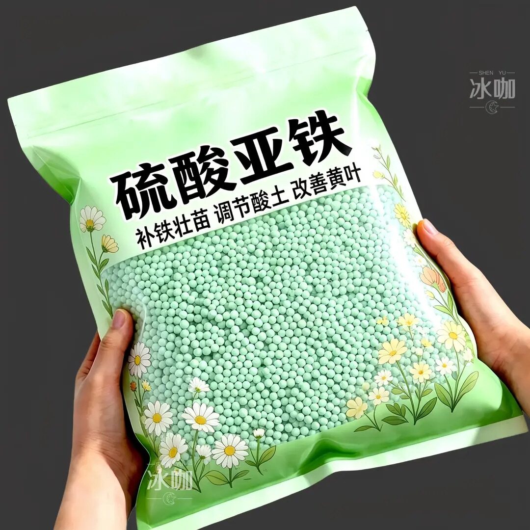 硫酸亚铁肥:【植物补铁】通用款