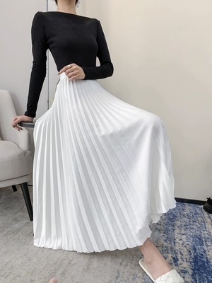长裙百褶裙百搭A工厂直销