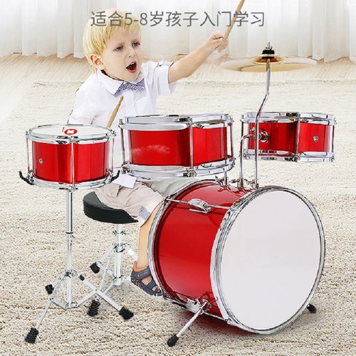 俏娃宝贝合金鼓家用儿童
