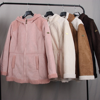 常规麂皮绒机车服高级感加厚棉服