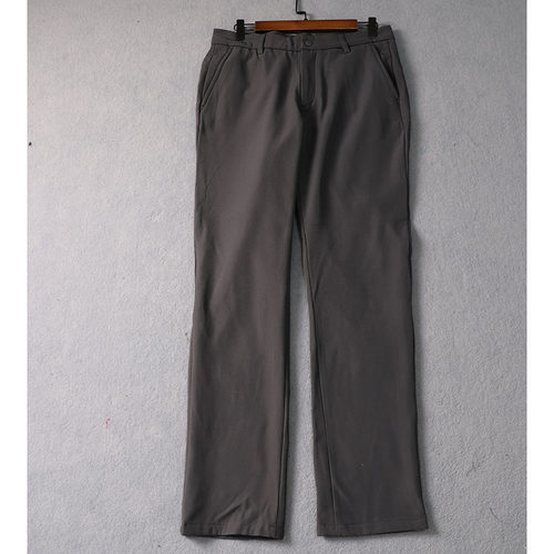 高尔夫裤加绒保暖弹力速干修身