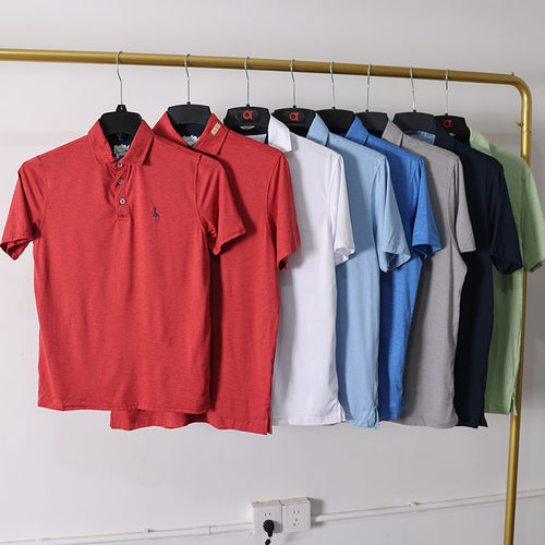 UPF30高尔夫男短袖速干POLO衫