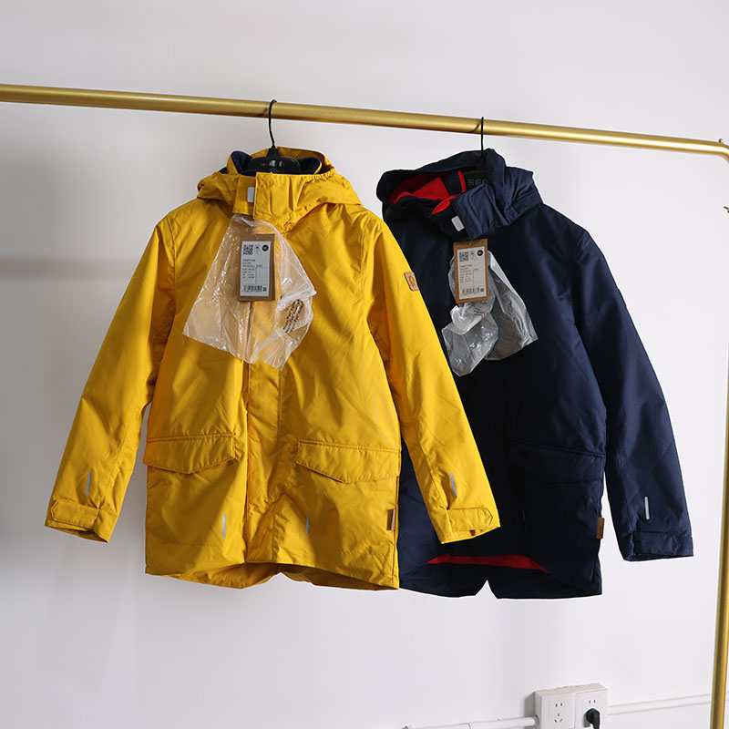 防风防水透气连帽夹薄棉保暖