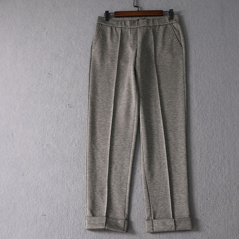 洋气好穿春秋百搭休闲裤萝卜女