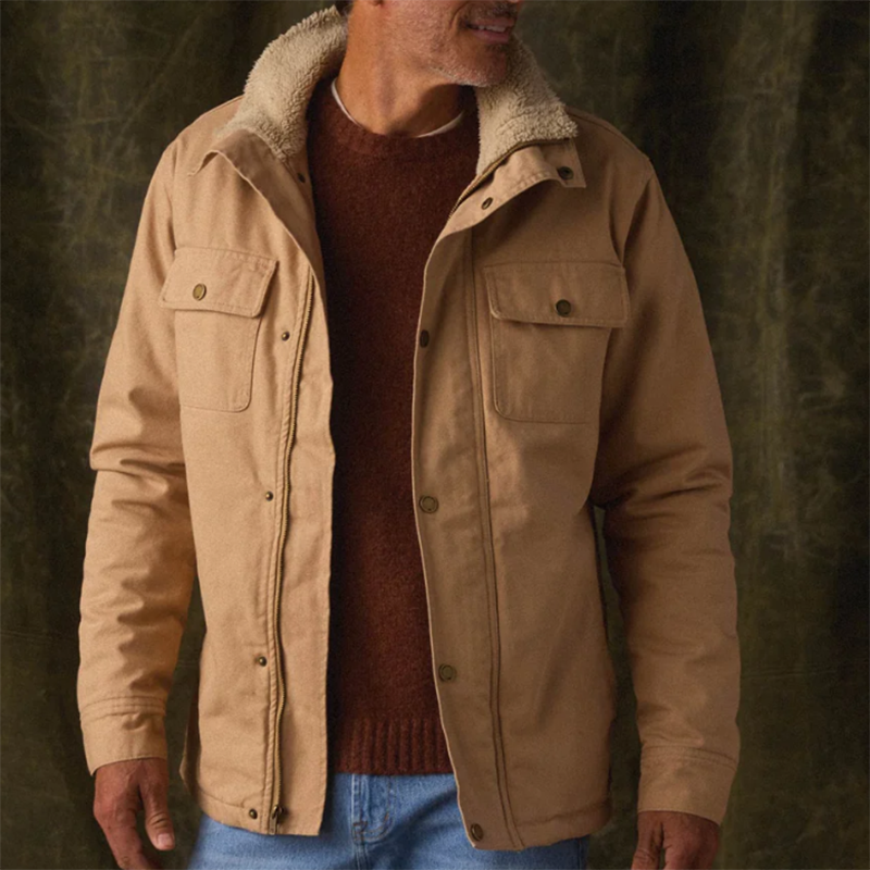 冬季美式复古工装风立领夹克男 领子加绒保暖防风多口袋棉服外套,运动服/休闲服装,运动茄克/外套,淘宝优惠券,粉丝福利购,淘宝优惠卷