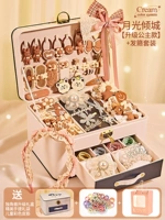 Цветной элитный аксессуар для волос, подарочная коробка, ободок для принцессы, комплект, широкая цветовая палитра