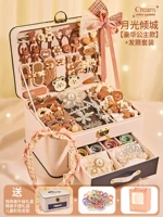 Цветной элитный аксессуар для волос, подарочная коробка, ободок для принцессы, комплект, широкая цветовая палитра