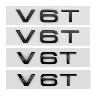 适用奥迪侧标改装Sline叶子板车标V6TV8TV10A3LA4LA5A6A7A8Q2Q3Q5