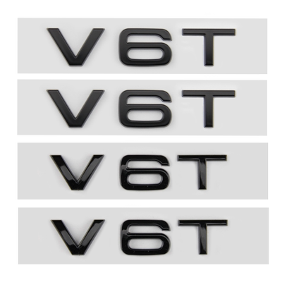 适用奥迪车标改装侧标原车材质