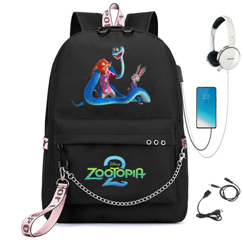 新款疯狂动物城双肩包