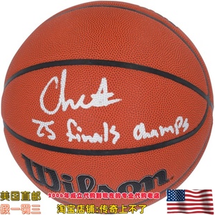 美国代购 雷霆队 霍姆格伦 亲笔签名带铭文 亲签篮球Fanatics认证