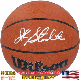 美国代购 斯托克顿 亲笔签名 Fanatics认证 亲签篮球