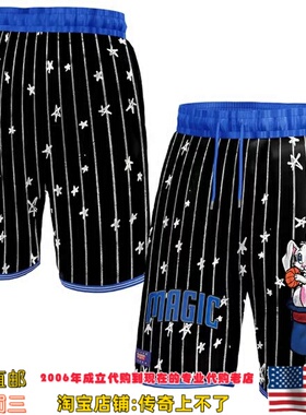 美国代购 奥兰多魔术队 NBA x KidSuper Studios 联名款运动球裤