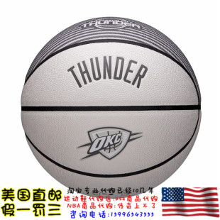 珍藏篮球 NBA Wilson威尔胜城市版 75周年纪念款 美国代购 雷霆队