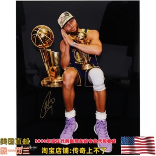 美国代购 勇士队 库里 亲笔签名 亲签海报照片JSA/Fanatics双认证