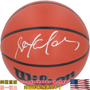 美国代购 森林狼 斯蒂芬 马布里 亲笔签名 亲签篮球 Fanatics认证