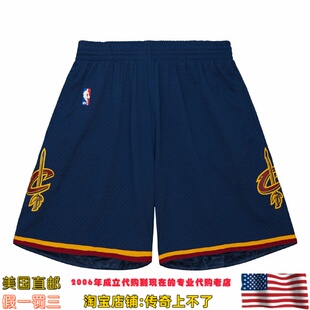 美国代购 骑士队 mitchell ness 11-12赛季 Swingman球迷版运动裤