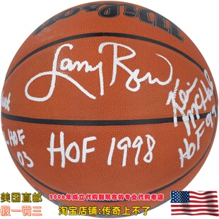 美国代购 伯德 麦克海尔 帕里什 联合亲笔签名带多个铭文亲签篮球