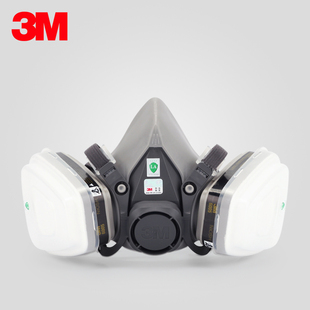 6005防毒面具防甲醛面罩防有机蒸气防尘工业粉尘防毒面罩 6200