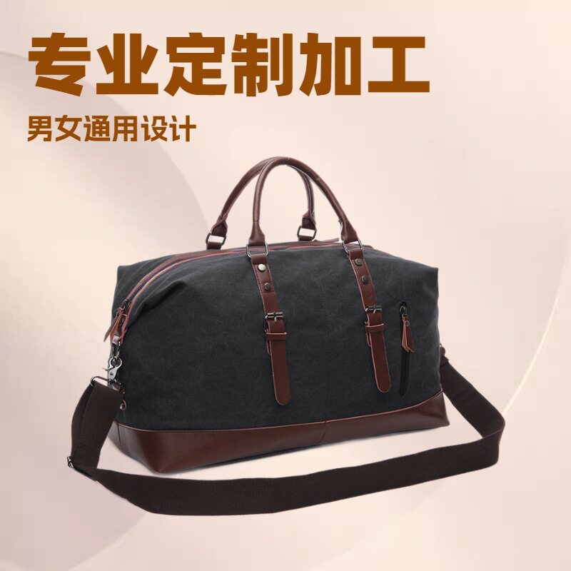 欧美复古帆布包户外旅行